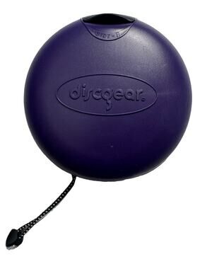 Discgear Purple Collapsible CD DVD Disc Storage Wallet Case Portable Organizer